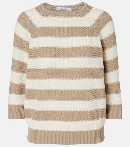 Ellisse striped cotton sweater