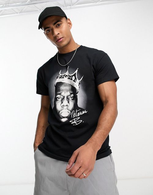 Short sleeve Biggie T-shirt in black