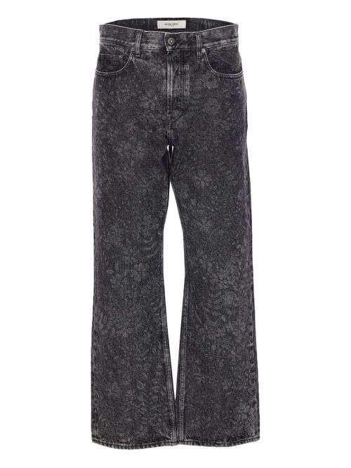 `Journey` Skate Jeans `All Over Laser Flowers`