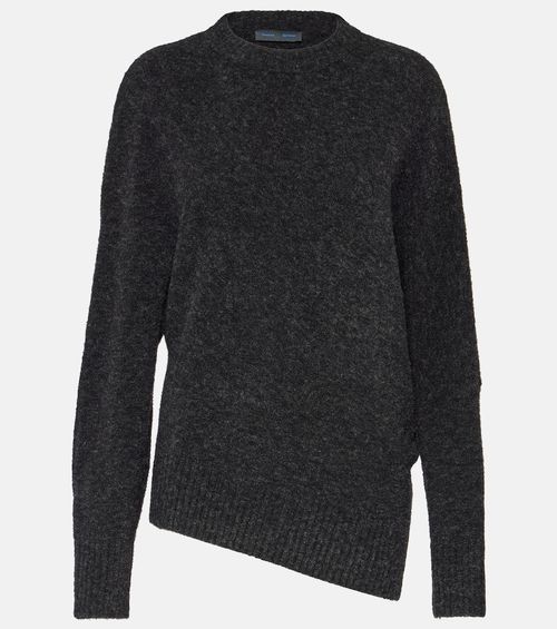 Slouchy wool-blend sweater