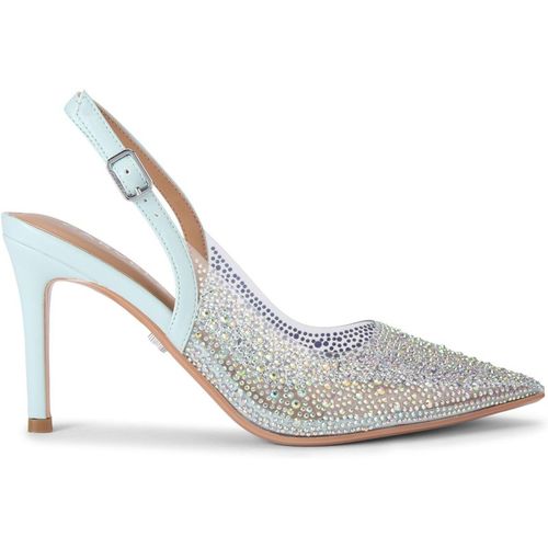 Carvela Womens Positano Vinyl Sling Back Heels - Turquoise