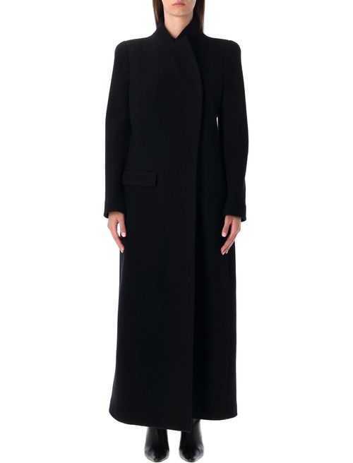 Elegant Long Tailored Jacket - Size 40