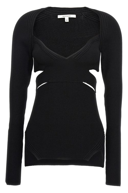Cut-Out Sweater