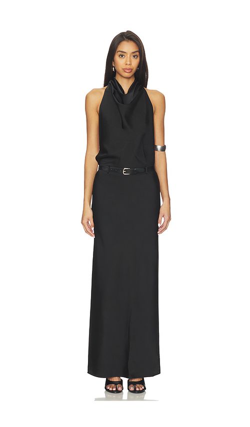 Superdown Hazel Maxi Dress in Black. L. Also in XS, XXS