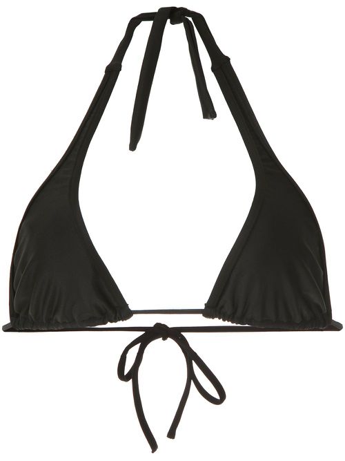 Triangle bikini top - Black