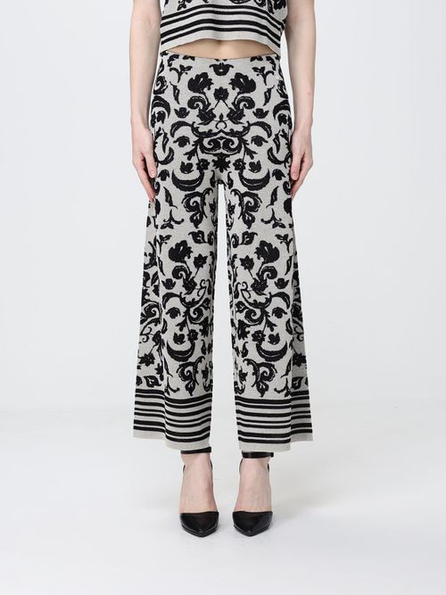 Pants Woman color Silver