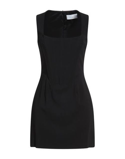 Woman Mini dress Black Size 6 Viscose, Elastane