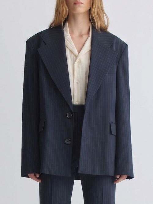 SÉFR Jacket Woman color Blue