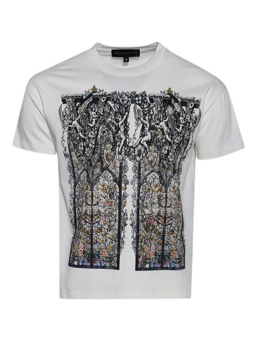 Who Decides War Ignatius T-shirt - White
