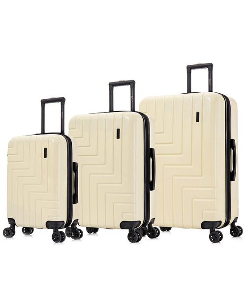 Zahav Lightweight Expandable Hardside Spinner 3pc Luggage Set