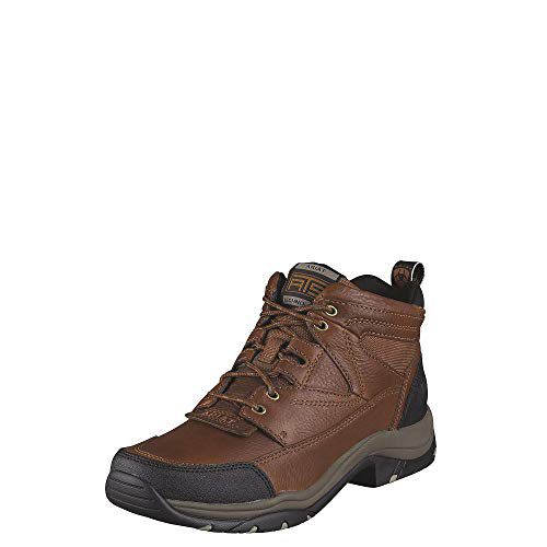 ARIAT Mens Terrain Waterproof â€“ Menâ€™s Leather Waterproof Outdoor Hiking Boot