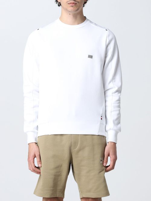 Jumper in cotton blend