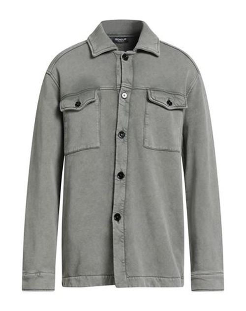 Man Shirt Military green Size L Cotton