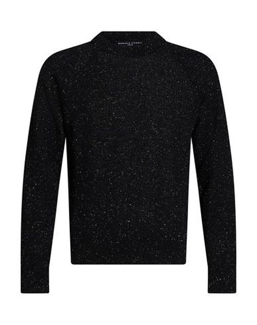 Lab Man Sweater Black Size XL Virgin Wool, Cotton