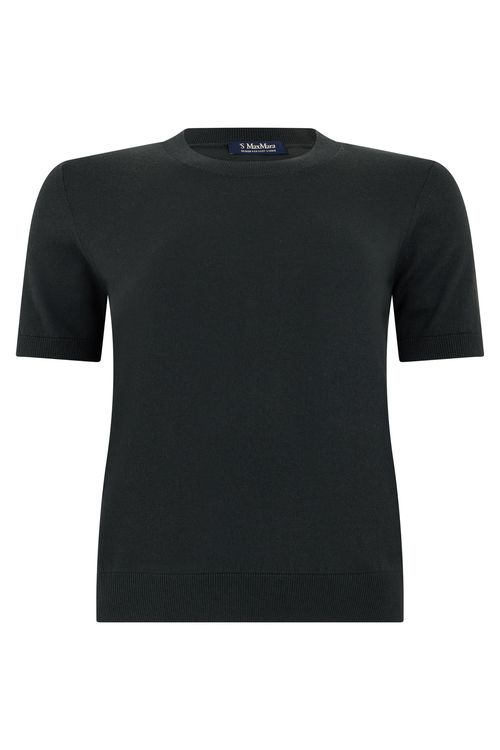 Short-Sleeve Silk-Cotton T-Shirt