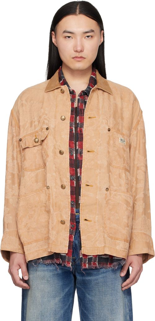 Orange Evelyn Chore Jacket