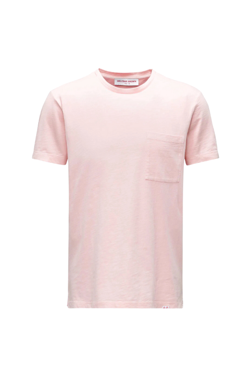 Organic Cotton Slub T-Shirt — Pink