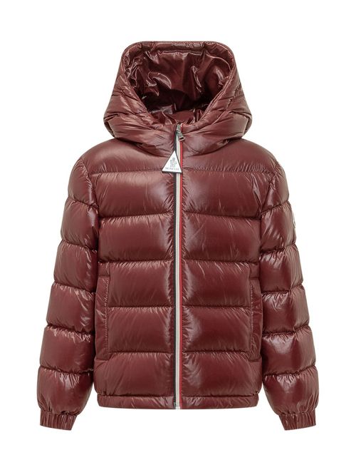 Kids Red Quilted Jacket
