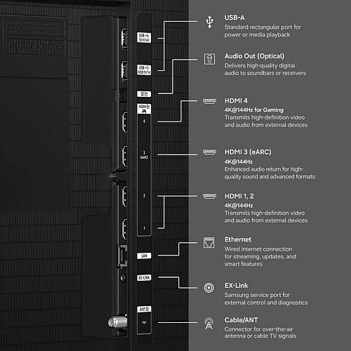 "75"" The Frame Series LS03HE QLED 4K Vision AI Smart Tizen TV"