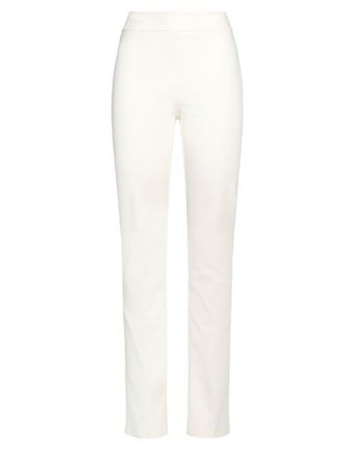 Woman Pants Cream Size 6 Viscose, Polyamide, Elastane