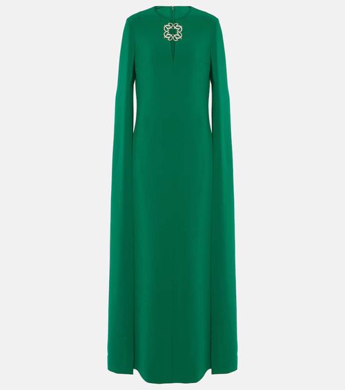 Elie Saab Embellished cady gown