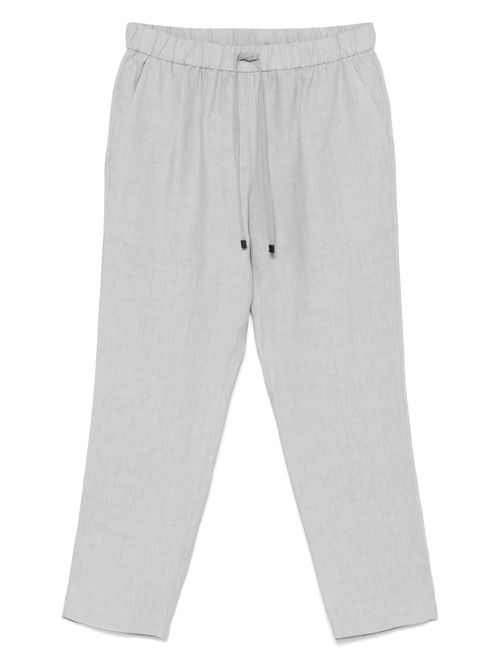 Le Tricot Perugia cotton trousers - Grey