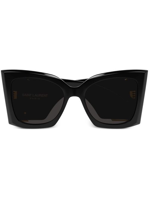 SLP Blaze oversized-frame sunglasses - Black