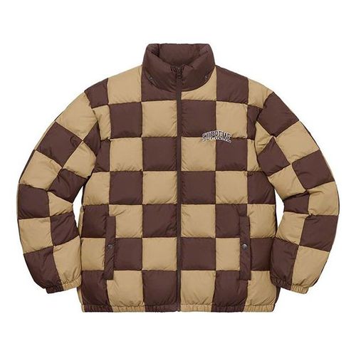 FW19 Week 17 Checkerboard Puffy Jacket
