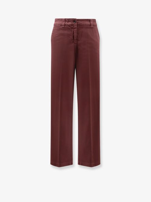 Cotton Trousers — Purple