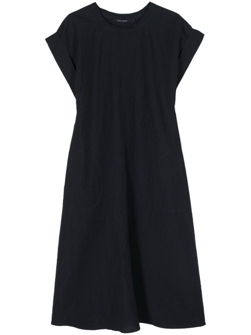 Ducie crinkled T-shirt dress - Blue