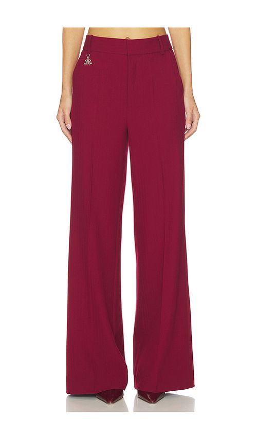 Gestuz X Barbie Babara High Waist Pants in Red. 40. Also