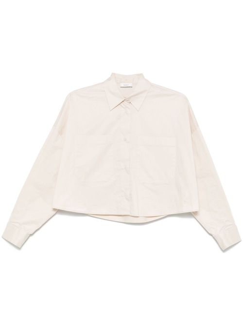 Cropped shirt - Neutrals