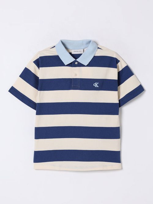 Polo Shirt CALVIN KLEIN Kids color Blue
