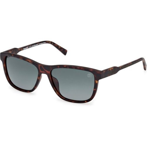 Timberland Hombre Timberland TB00052-H 52D Gafas de sol Inyectado la Habana Fumar Cuadrada Polarizado