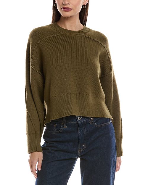 Lysa Wool-Blend Knit Sweater