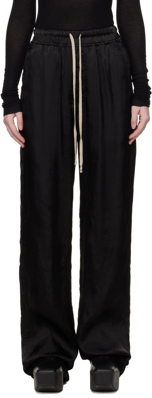 Black Temple Dietrich Drawstring Lounge Pants