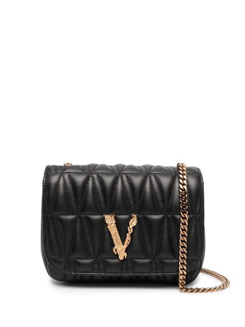 Small Virtus shoulder bag - Black