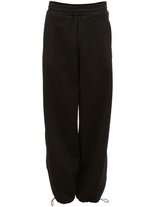 Run Hany logo track pants - Black