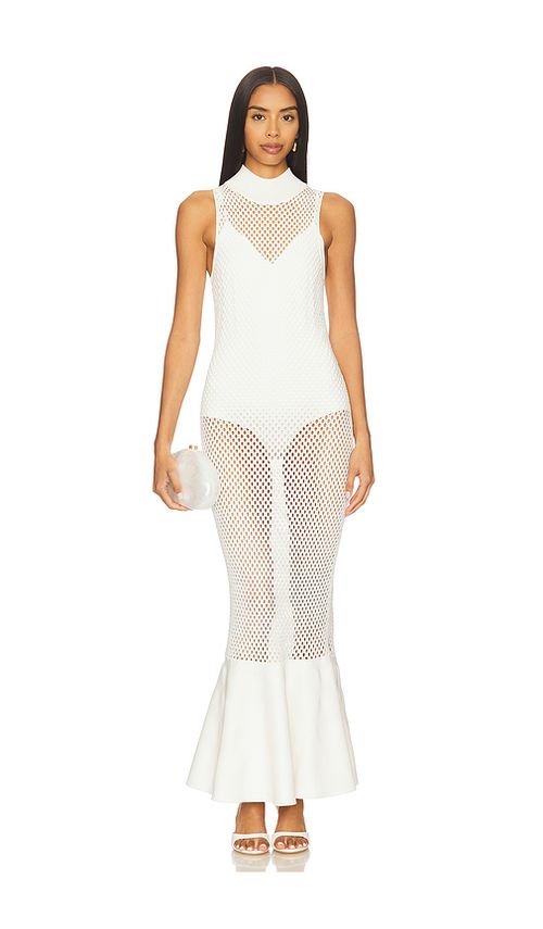 SIMKHAI Daxton Dress in Ivory. M also in L