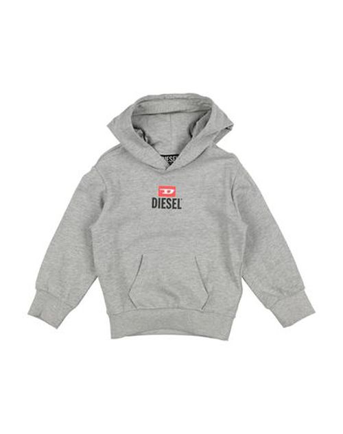 Kid Boy Sweatshirt Grey Size 12 Cotton, Polyester, Elastane