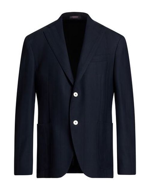 Man Blazer Midnight blue Size 42 Wool