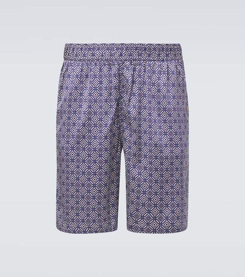 Palma silk-blend Bermuda shorts