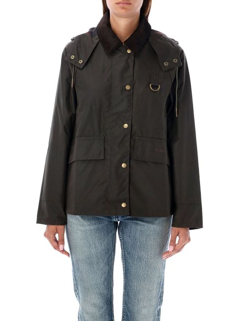 Women's Heritage Waxed Cotton Avon Jacket with Detachable Hood