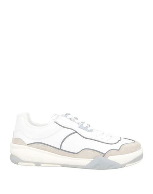 Man Sneakers White Size 9 Calfskin