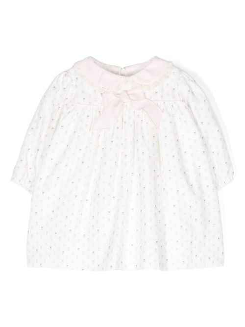 Floral-print dress - White