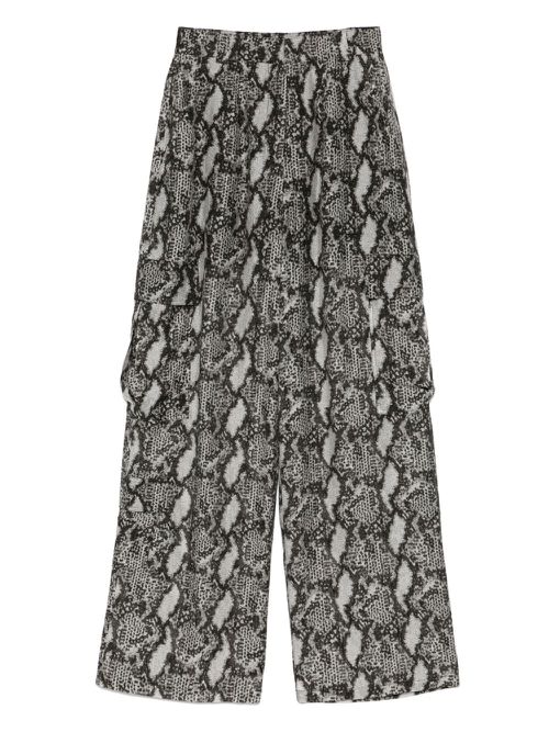 IRO printed cargo pants - Black