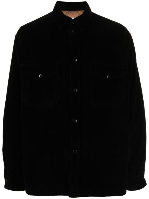 Corduroy Down Jacket - Men's - Polyamide/Down/Cotton/Feather