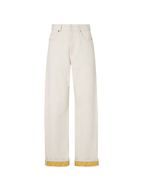 Ff Reverse Denim Jeans