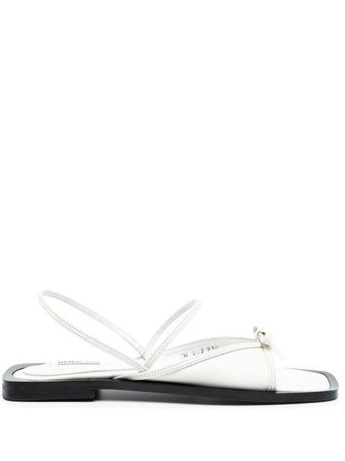Nabi leather sandals - White