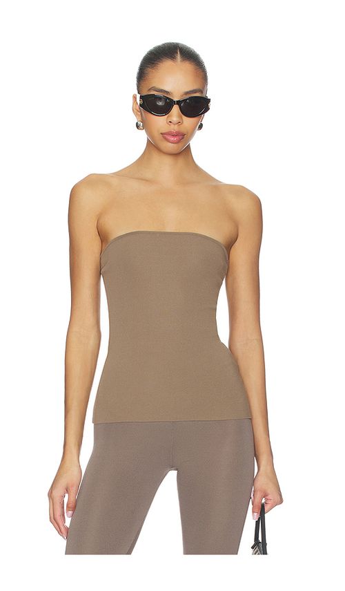 Entire Studios Bandeau Top in Tan. - M also in